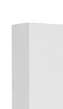 Hochschrank >Riga< in Weiß-Matt - 25x190x35cm (BxHxT)