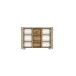 Schwebeboard >Livorno< in Wotan-Eiche - 90x66x20cm (BxHxT)