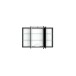 Spiegelschrank >Arezzo< in Graphit - 100x66x20cm (BxHxT)