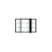 Spiegelschrank >Arezzo< in Graphit - 100x66x20cm (BxHxT)