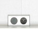 Spiegelschrank >Arezzo< in Graphit - 100x66x20cm (BxHxT)