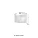 Spiegelschrank >Arezzo< in Graphit - 120x66x20cm (BxHxT)