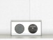 Spiegelschrank >Arezzo< in Graphit - 120x66x20cm (BxHxT)