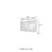 Spiegelschrank >Arezzo< in Graphit - 120x66x20cm (BxHxT)