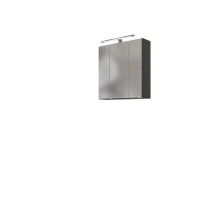 Spiegelschrank >Arezzo< in Graphit - 60x66x20cm (BxHxT)