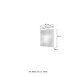 Spiegelschrank >Arezzo< in Graphit - 60x66x20cm (BxHxT)