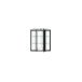 Spiegelschrank >Arezzo< in Graphit - 60x66x20cm (BxHxT)