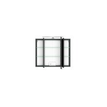 Spiegelschrank >Arezzo< in Graphit - 80x66x20cm (BxHxT)