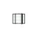Spiegelschrank >Arezzo< in Graphit - 80x66x20cm (BxHxT)