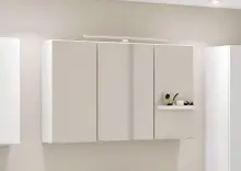 Spiegelschrank >Garda< in weiß - 100x66x20cm...
