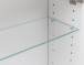 Spiegelschrank >Garda< in weiß - 120x66x20cm (BxHxT)