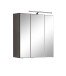 Spiegelschrank >Paris< in graphitgrau - 60x66x20cm (BxHxT)