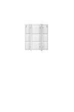 Spiegelschrank >Porta< in Weiß - 60x54x20cm (BxHxT)