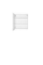 Spiegelschrank >Porta< in Weiß - 60x66x20cm...