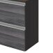 Waschbeckenunterschrank >Arezzo< in Eiche Rauchsilber Nachbildung