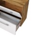 Waschbeckenunterschrank >Livorno< in weiß-matt - 60x54x35cm (BxHxT)