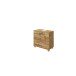 Waschbeckenunterschrank >Livorno< in Wotan-Eiche - 60x54x35cm (BxHxT)