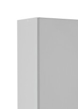 Waschbeckenunterschrank >Riga< in Hellgrau-Matt - 60x54x35cm (BxHxT)