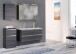 Unterschrank >Arezzo< in Eiche Rauchsilber Nachbildung - 40x79x35cm (BxHxT)