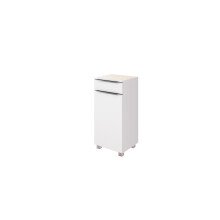 Unterschrank >Garda< in Weiß-Matt - 40x79x35cm (BxHxT)