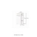 Unterschrank >Garda< in Weiß-Matt - 40x79x35cm (BxHxT)