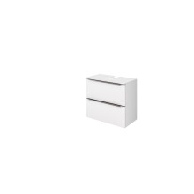 Unterschrank >Garda< in Weiß-Matt - 60x55x35cm (BxHxT)