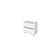 Unterschrank >Garda< in Weiß-Matt - 60x55x35cm (BxHxT)
