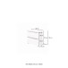 Unterschrank >Garda< in Weiß-Matt - 60x55x35cm (BxHxT)