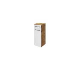 Unterschrank >Livorno< in weiß-matt - 30x79x35cm (BxHxT)