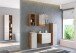 Unterschrank >Livorno< in weiß-matt - 30x79x35cm (BxHxT)