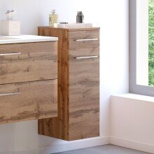 Unterschrank >Livorno< in Wotan-Eiche - 30x79x35cm...