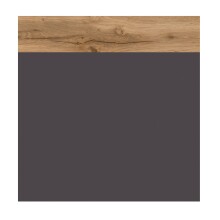 Unterschrank >Pienza< in grau-matt - 40x79x35cm (BxHxT)