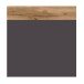 Unterschrank >Pienza< in grau-matt - 40x79x35cm (BxHxT)