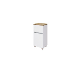 Unterschrank >Pienza< in weiß-matt - 40x79x35cm (BxHxT)