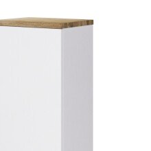 Unterschrank >Pienza< in weiß-matt - 40x79x35cm (BxHxT)