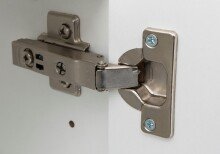 Unterschrank >Pienza< in weiß-matt - 40x79x35cm (BxHxT)