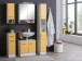 Unterschrank >Riga< in Gelb-Matt - 25x84x35cm (BxHxT)