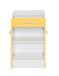 Unterschrank >Riga< in Gelb-Matt - 50x84x35cm (BxHxT)