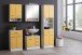 Unterschrank >Riga< in Gelb-Matt - 50x84x35cm (BxHxT)