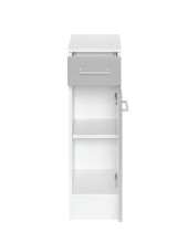 Unterschrank >Riga< in Hellgrau-Matt - 25x84x35cm (BxHxT)