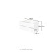 Waschtisch-Set >Arezzo< in Eiche Rauchsilber Nachbildung - 100x56x47cm (BxHxT)