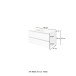 Waschtisch-Set >Arezzo< in Eiche Rauchsilber Nachbildung - 100x56x47cm (BxHxT)