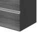 Waschbeckenschrank >Arezzo< in Eiche Rauchsilber Nachbildung - 120x56x47 (BxHxT)