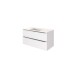 Waschtisch-Set >Garda< in weiß-matt - 100x56x47cm (BxHxT)