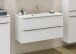 Waschtisch-Set >Garda< in weiß-matt - 100x56x47cm (BxHxT)