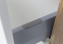 Waschtisch-Set >Livorno< in Matt Weiß - 60x180x48cm (BxHxT)
