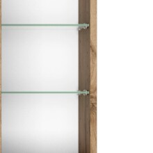 Waschtisch-Set >Livorno< in wotaneiche - 100x180x48cm (BxHxT)