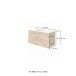 Waschtisch-Set >Livorno< in wotaneiche - 100x180x48cm (BxHxT)