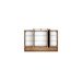 Waschtisch-Set >Livorno< in wotaneiche - 100x180x48cm (BxHxT)