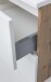 Waschtisch-Set >Livorno< in wotaneiche - 60x180x48cm (BxHxT)